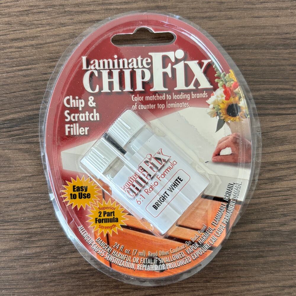 Laminate Chip Fix Kit - Bright White